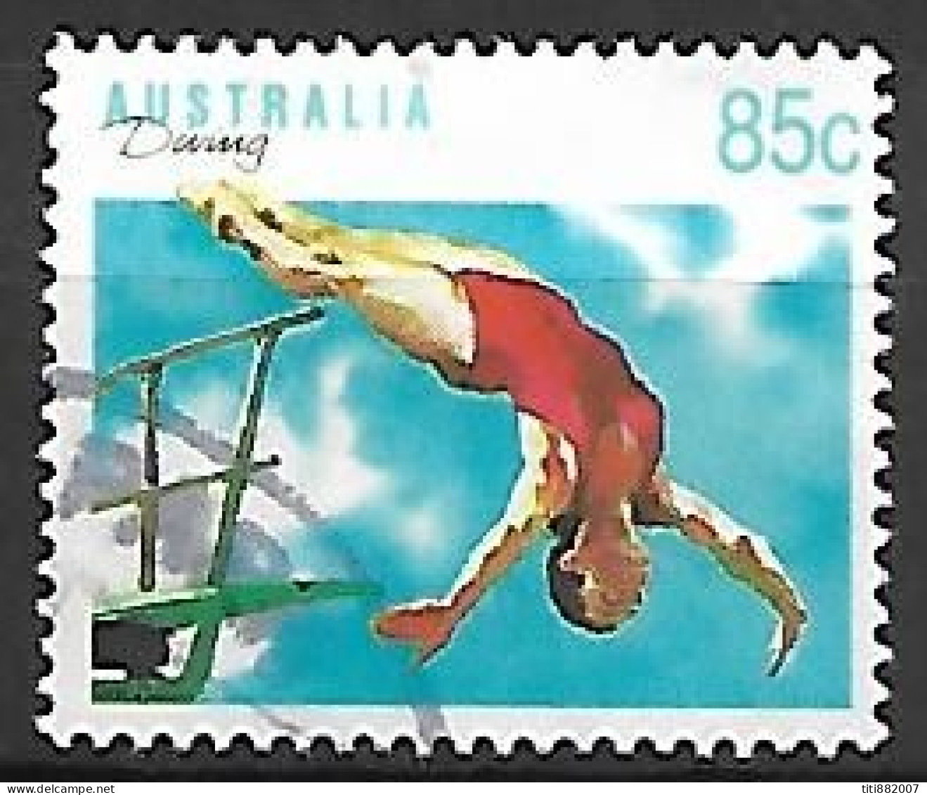 AUSTRALIE   -  1991 .   Plongeon - Tuffi