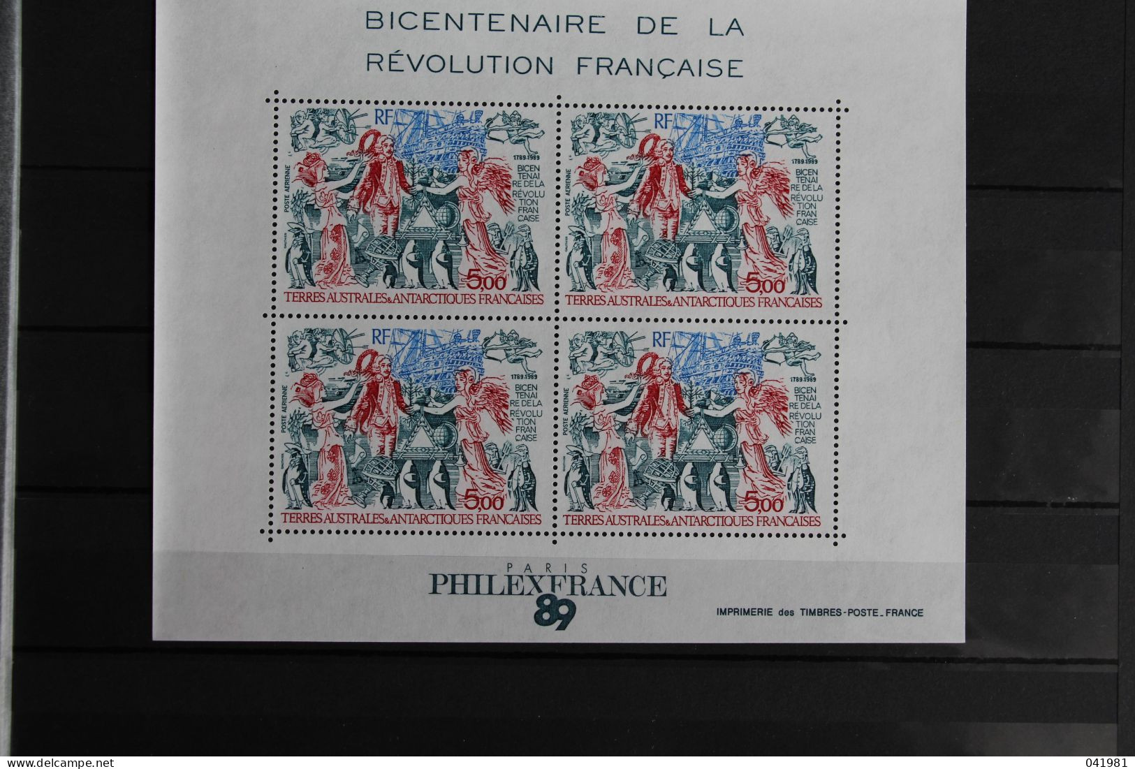 TAAF - BF N°1  " PHILEXFRANCE 89 " - NEUF** - Unused Stamps