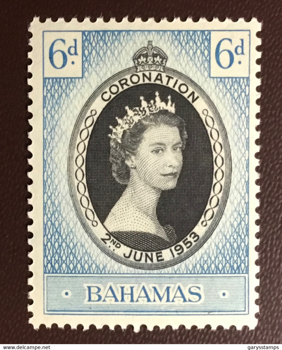 Bahamas 1953 Coronation MNH - 1859-1963 Crown Colony