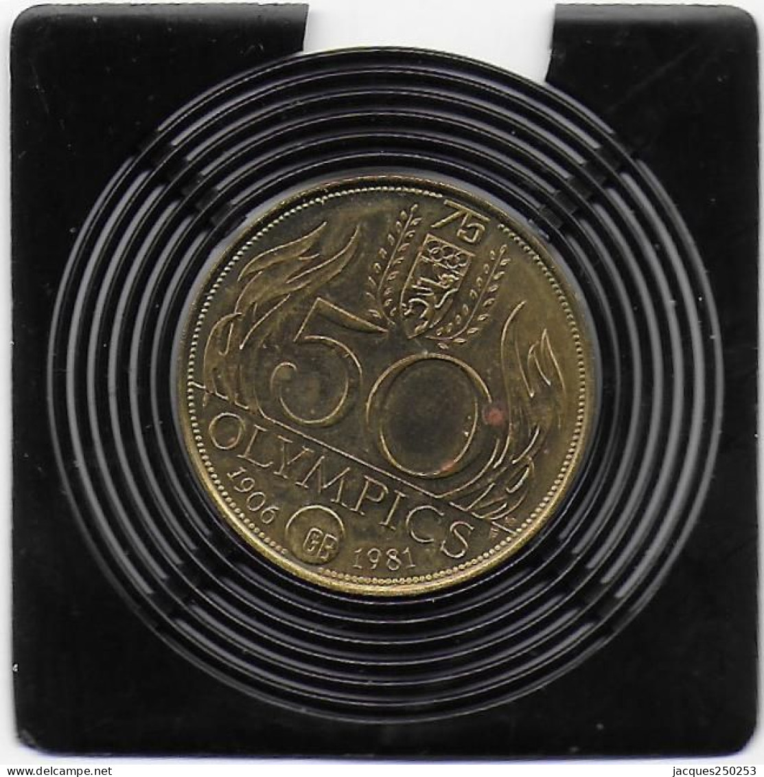 50 OLYMPICS 1906-1981 - Tokens Of Communes