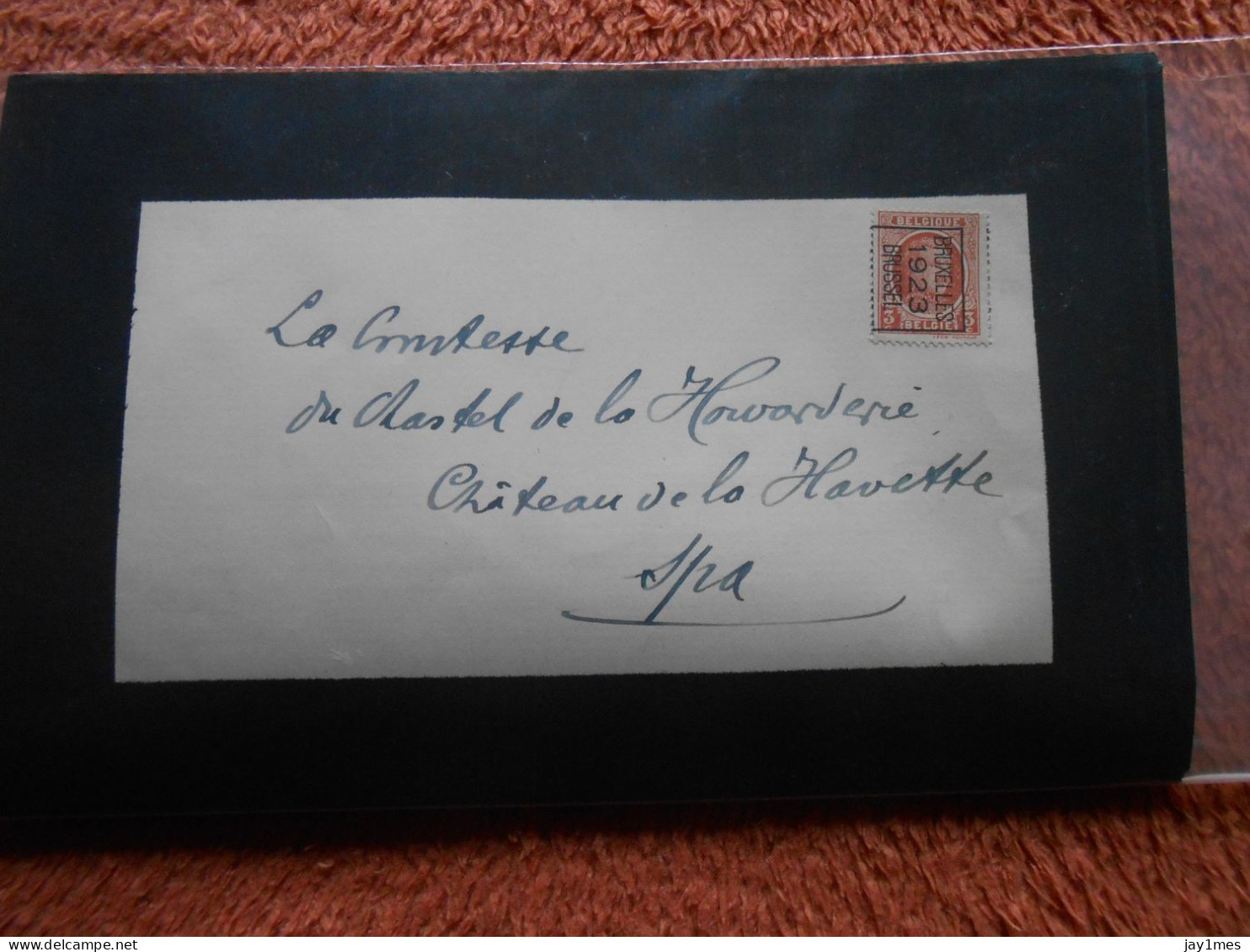 Vielsalm Ghislaine De Jacquier De Rosée Décédée Accident à Uccle 1899- 1923  Pour Comtesse Chäteau De La Havette à Spa - Décès