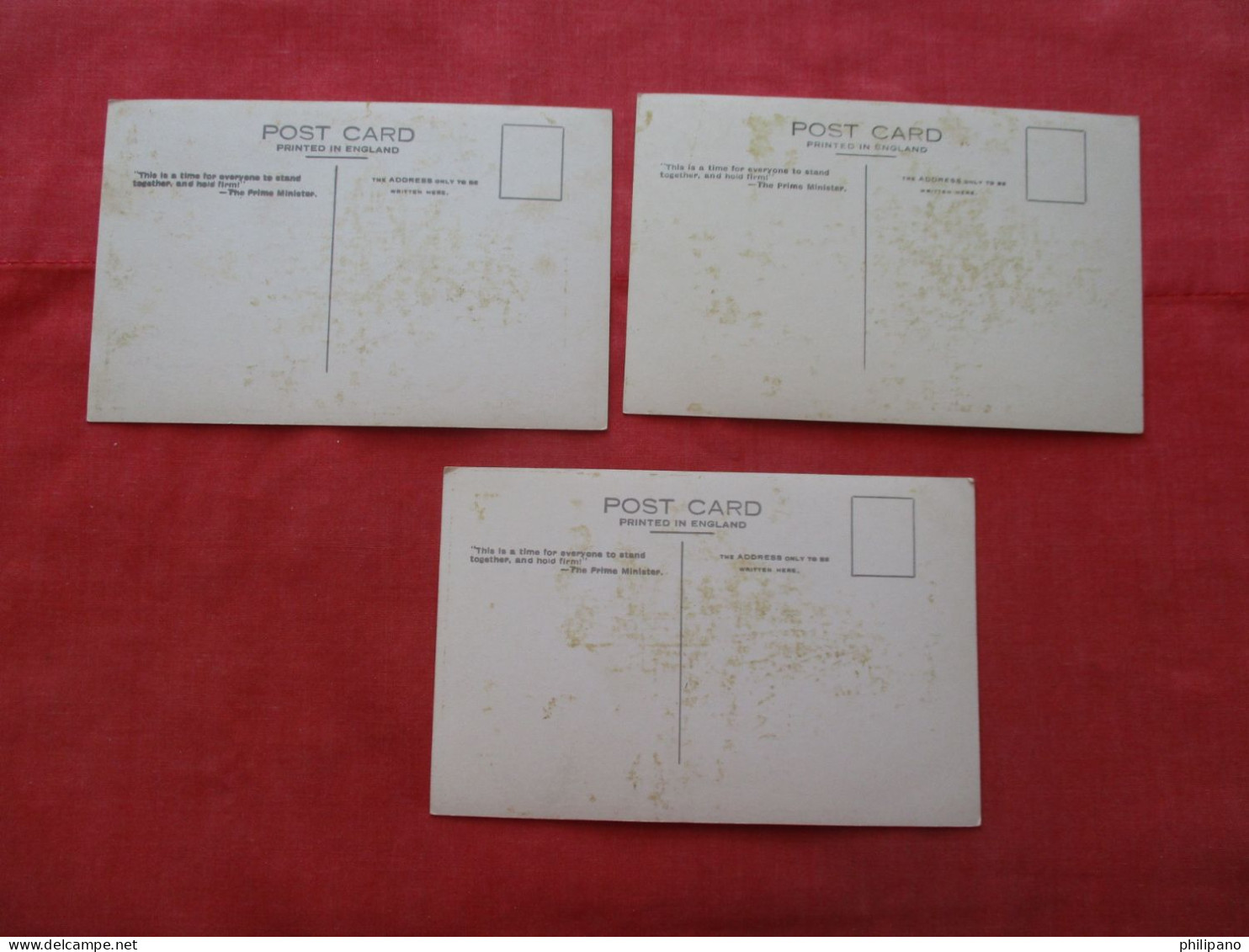 Lot Of 3 Cards.  Glasgow  Scotland > Lanarkshire / Glasgow V Ref 6369 - Lanarkshire / Glasgow