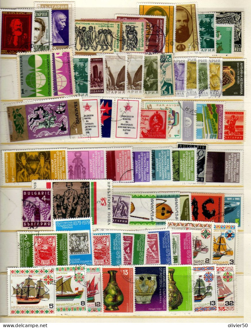 Bulgarie -  Voliiers - Celebrites - Art - Obliteres - Used Stamps