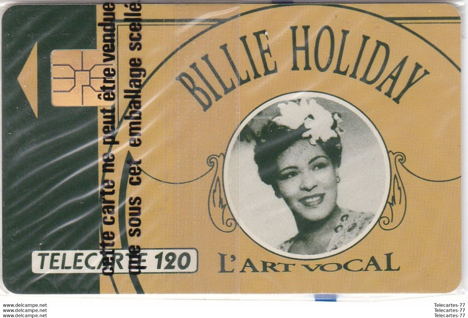 F192-BILLIE HOLIDAY A+6 Chiffres Neuve Sous Blister-120u-SO3-09/91 - 1991