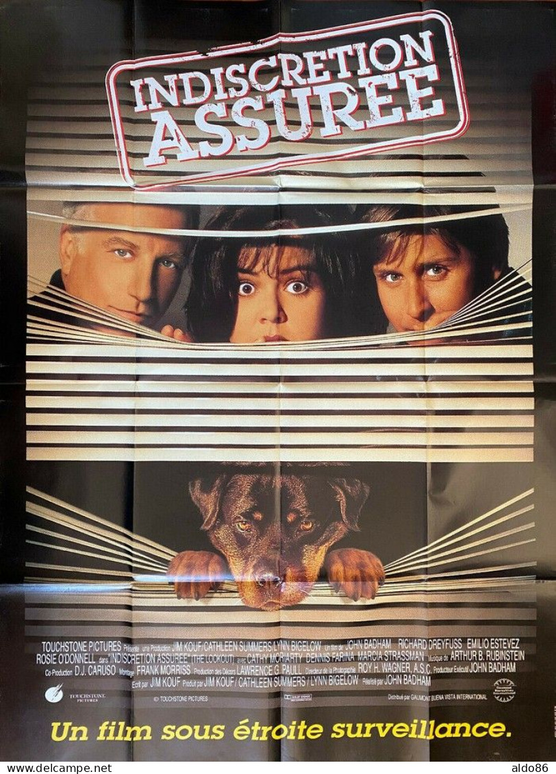 Affiche 120 X 160 Du Film "INDISCRETION ASSUREE" Avec Richard Dreyfuss . - Afiches