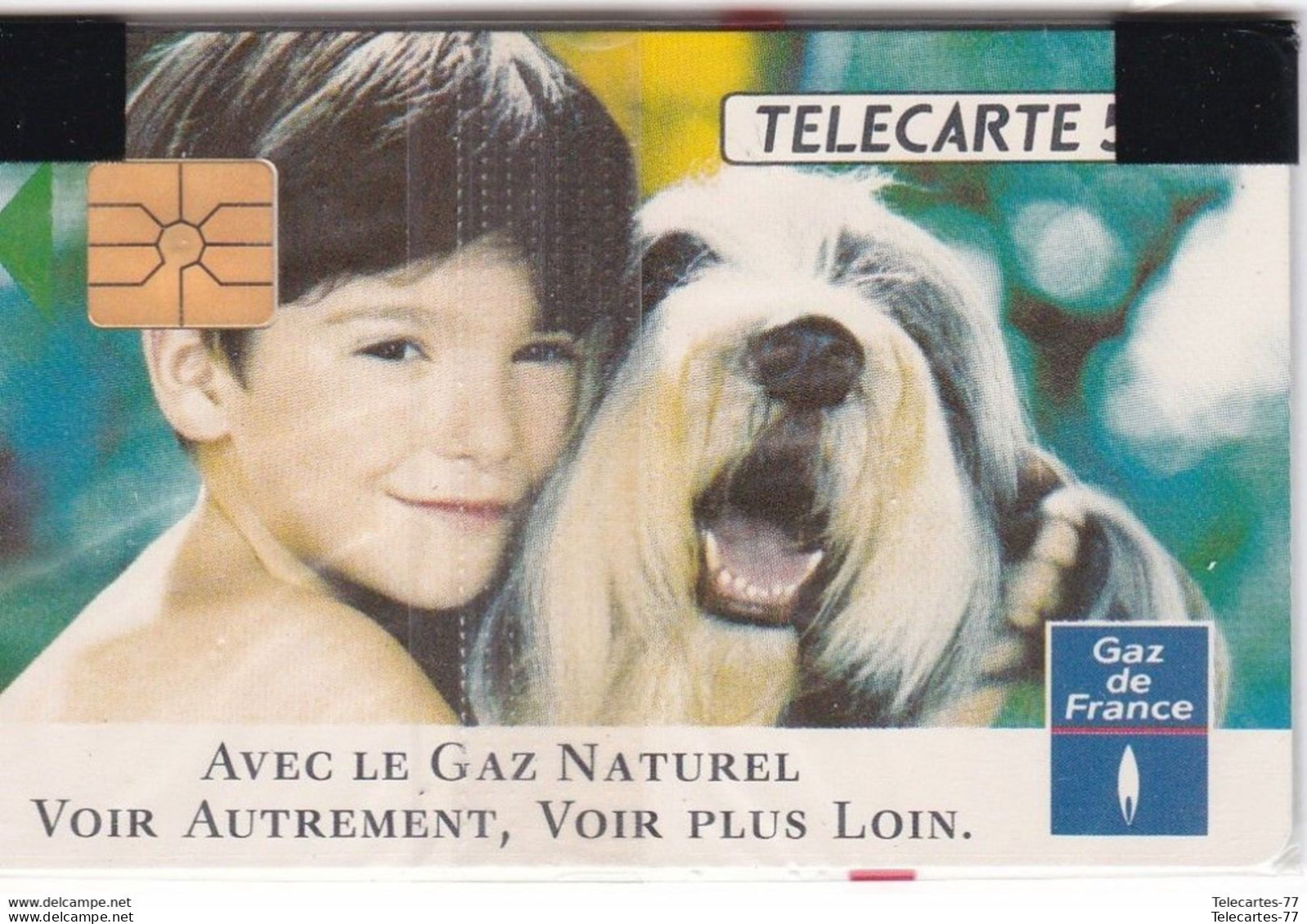 F245-GDF FILS-CHIEN Neuve Sous Blister-50u-GEM-03/92 - 1992