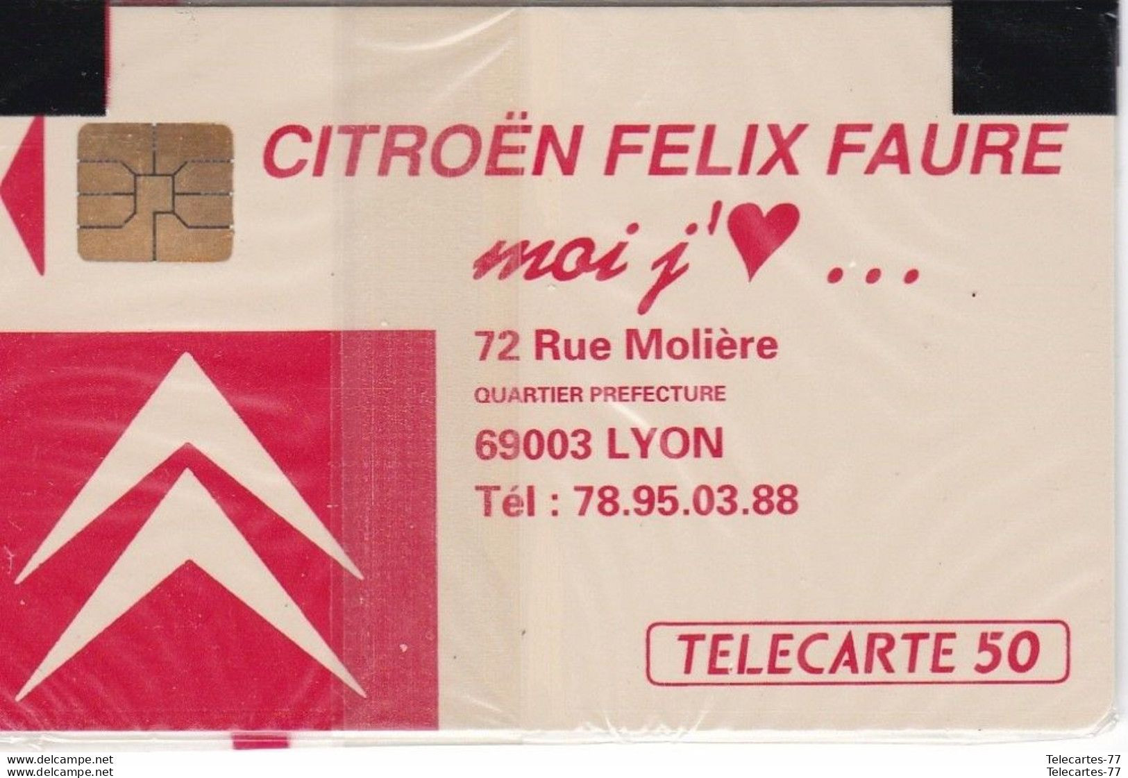 F167-CITROEN LYON Neuve Sous Blister-50u-SO3-08/91 - 1991