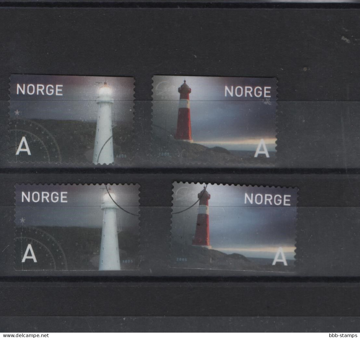 Norwegen Michel Cat.No.  Used 1546/1547 D+D - Used Stamps