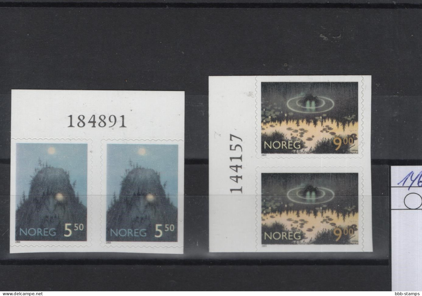 Norwegen Michel Cat.No.  Mnh/** 1463/1464 D/D - Unused Stamps
