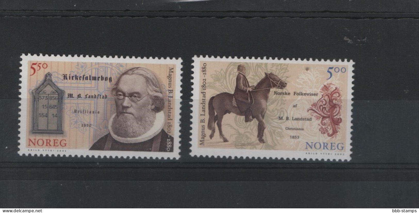 Norwegen Michel Cat.No.  Mnh/** 1452/1453 - Unused Stamps