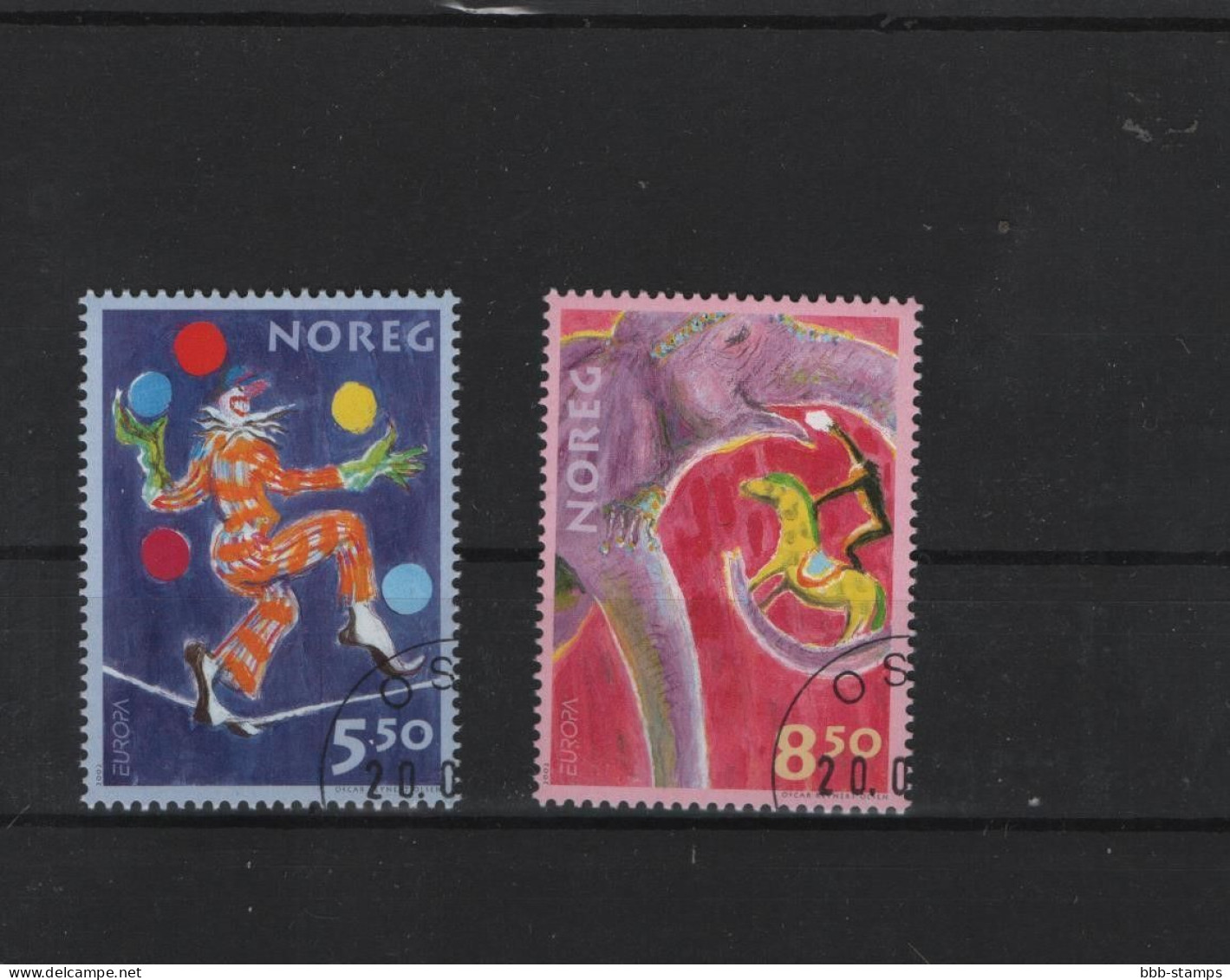 Norwegen Michel Cat.No.  Used 1446/1447 - Used Stamps