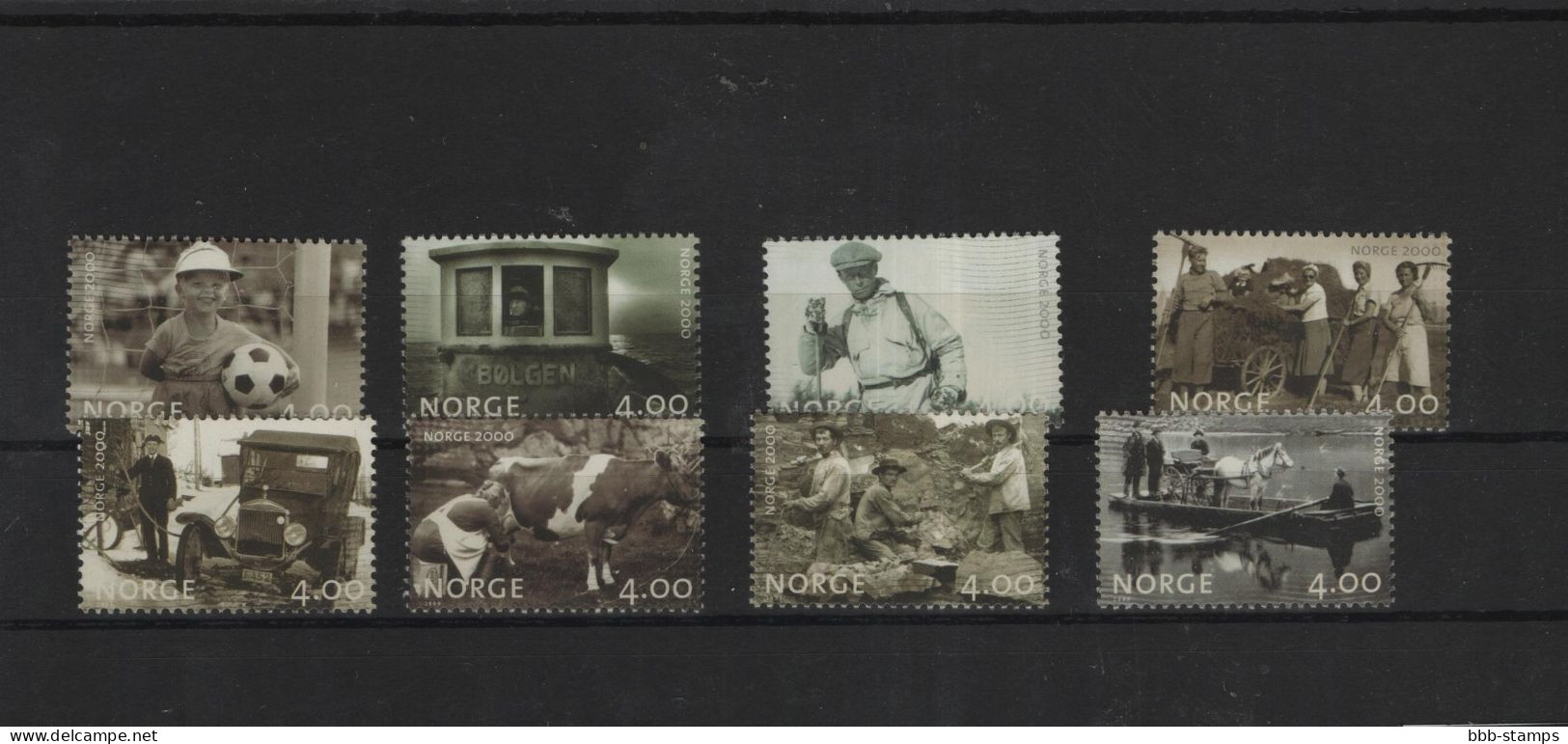 Norwegen Michel Cat.No.  Mnh/** 1321/1328 - Nuevos