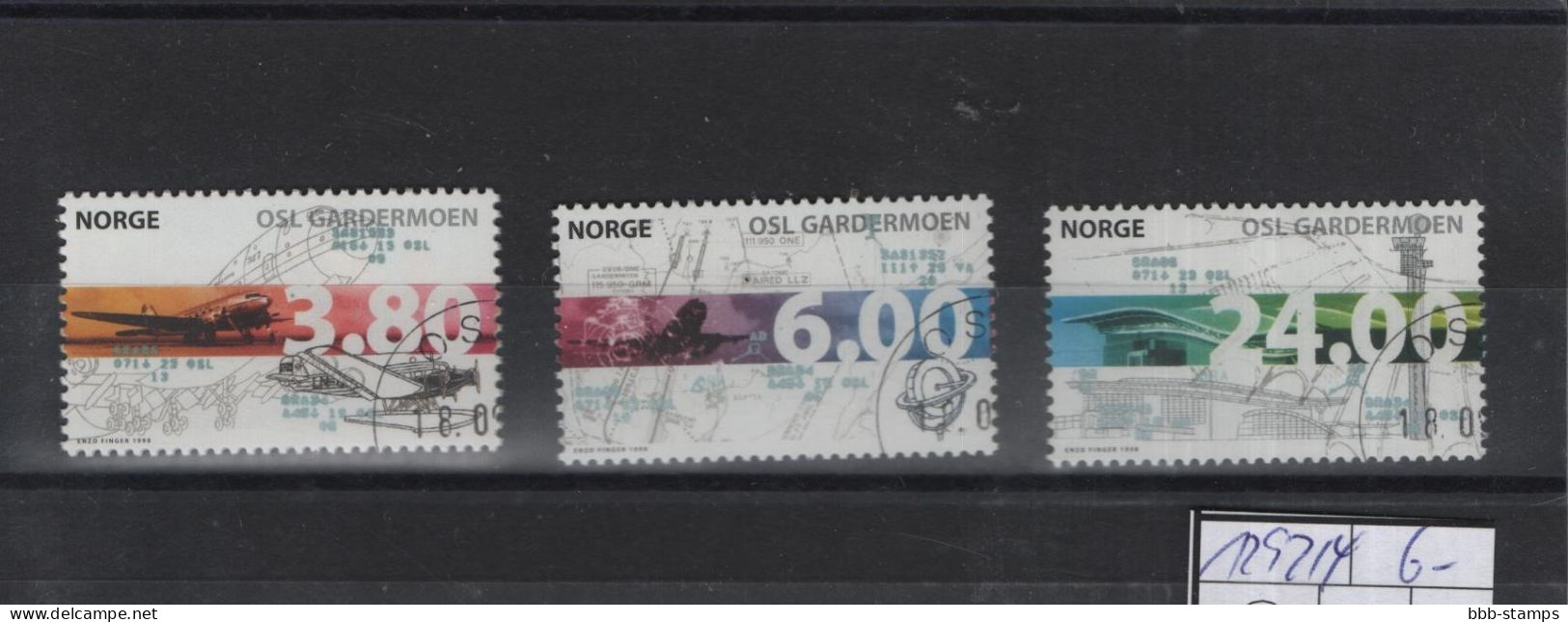 Norwegen Michel Cat.No. Useds 1292/1294 - Gebruikt