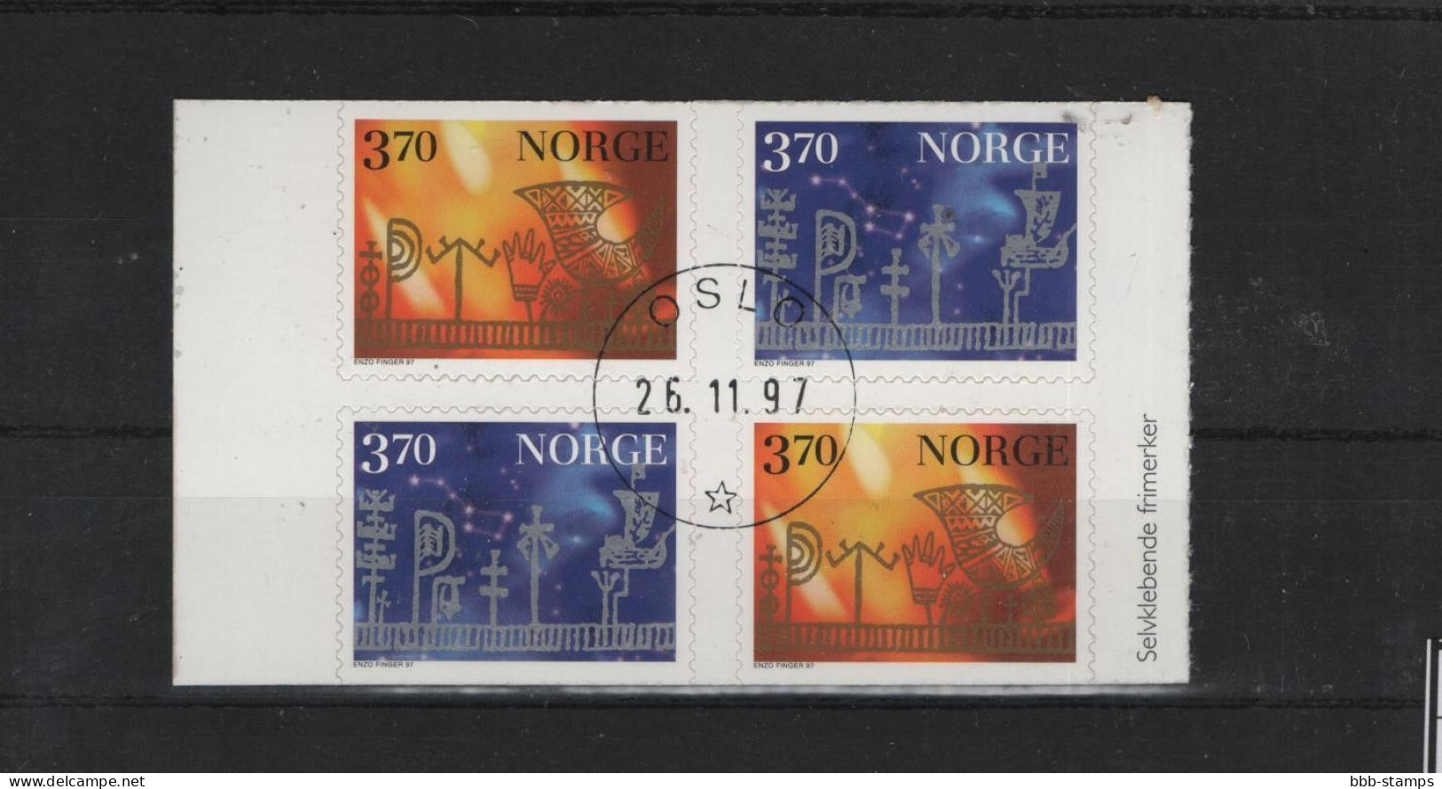 Norwegen Michel Cat.No.  Used 1265/1266 - Usados