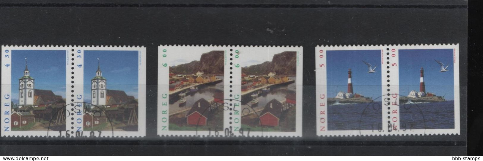 Norwegen Michel Cat.No.  Used 1246/1248  D/D - Used Stamps