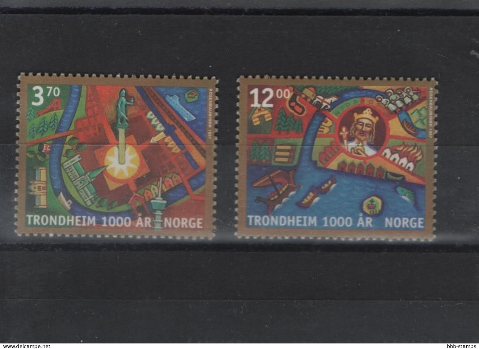 Norwegen Michel Cat.No.  Mnh/** 1257/1258 - Nuevos