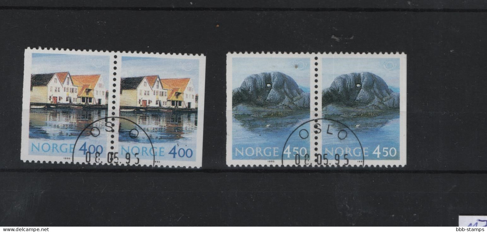 Norwegen Michel Cat.No.  Used 1170/1177 D/D - Used Stamps