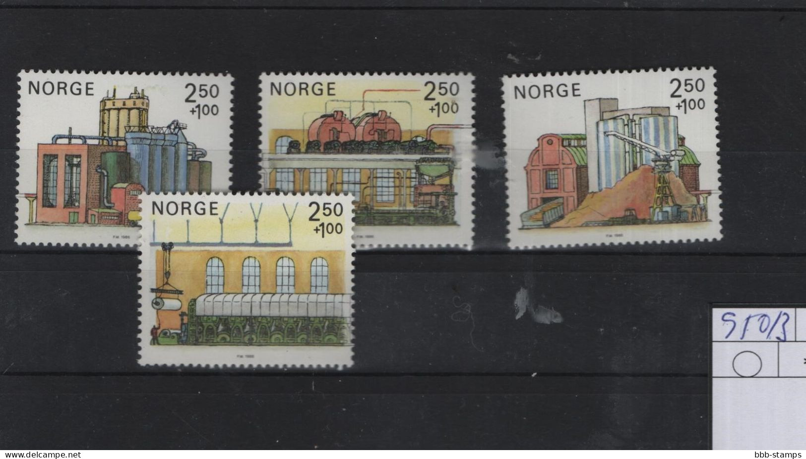 Norwegen Michel Cat.No. Mnh/** 950/953 - Unused Stamps