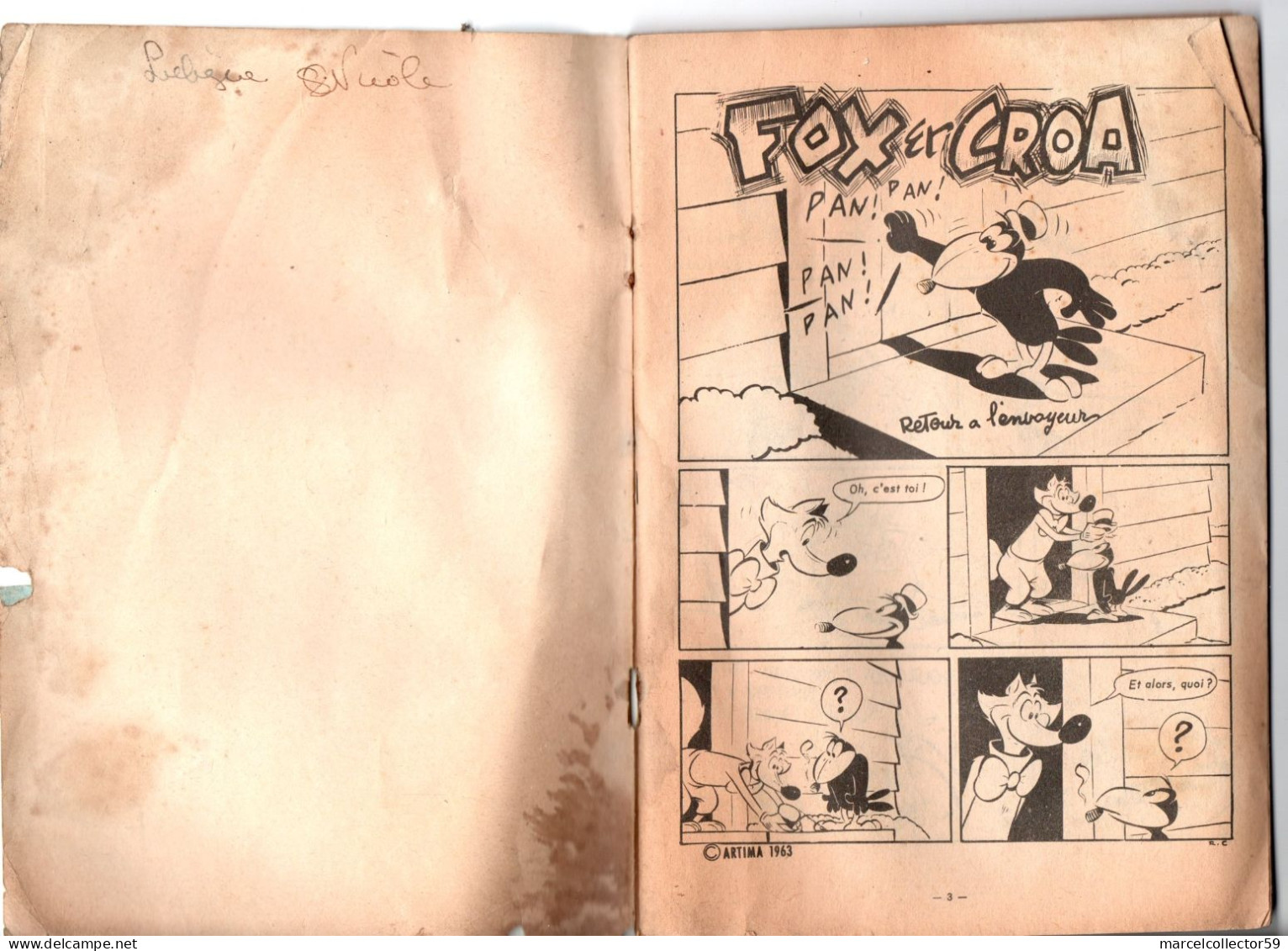 Foxie N°81 Année 1963 Be - Petit Format