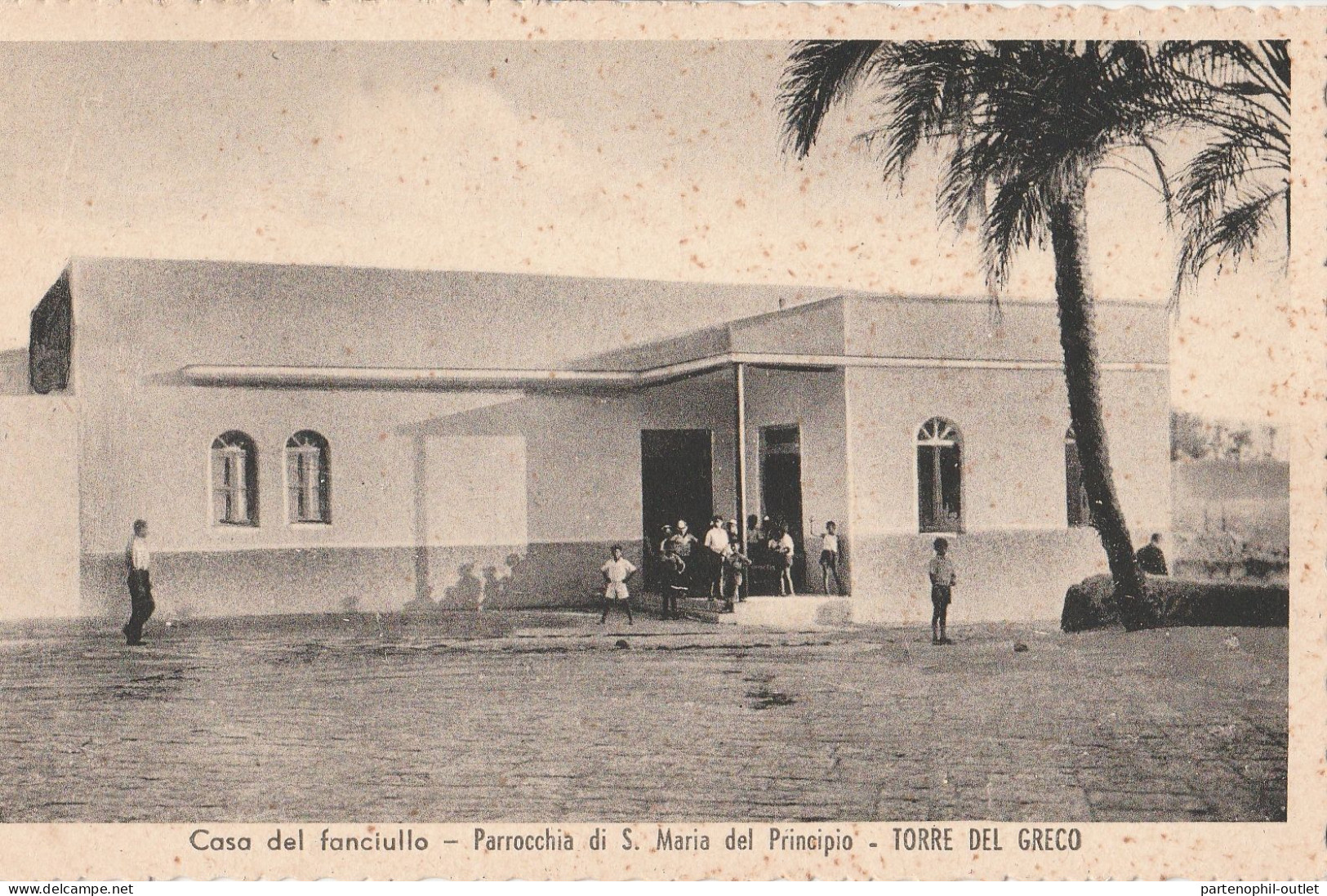 Cartolina - Postcard /  Non Viaggiata /  Torre Del Greco - Casa Del Fanciullo - Parrocchia S. Maria Della Grazie - Torre Del Greco