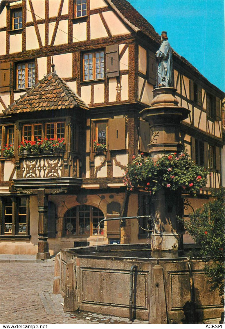 68 Turckheim Fontaines Et Ses Vieilles Maisons Fleuries  N° 44 \MM5011 - Turckheim