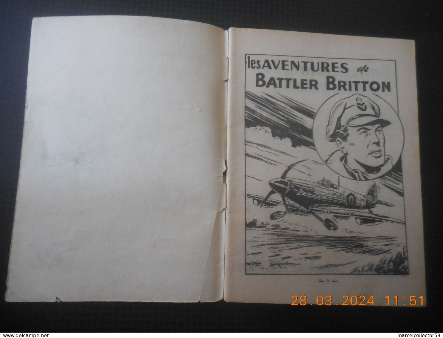 Battler Britton N°12 Année 1959 Be - Piccoli Formati