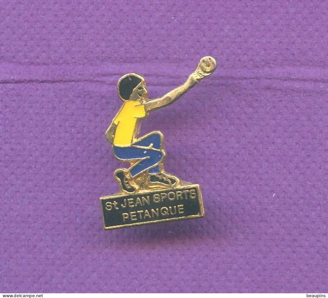 Rare Pins St Saint Jean Petanque N893 - Bocce