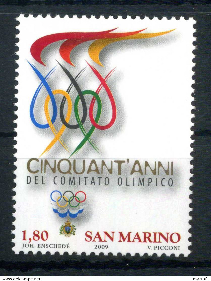 2009 SAN MARINO SET MNH ** 2215 C.O.N.S. - Unused Stamps