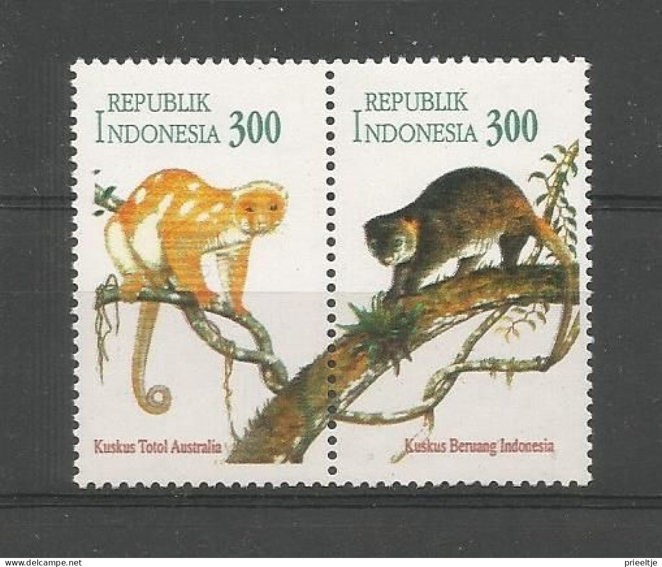 Indonesia 1996 Joint Issue With Australia Pair  Y.T. 1445/1446 ** - Indonesia