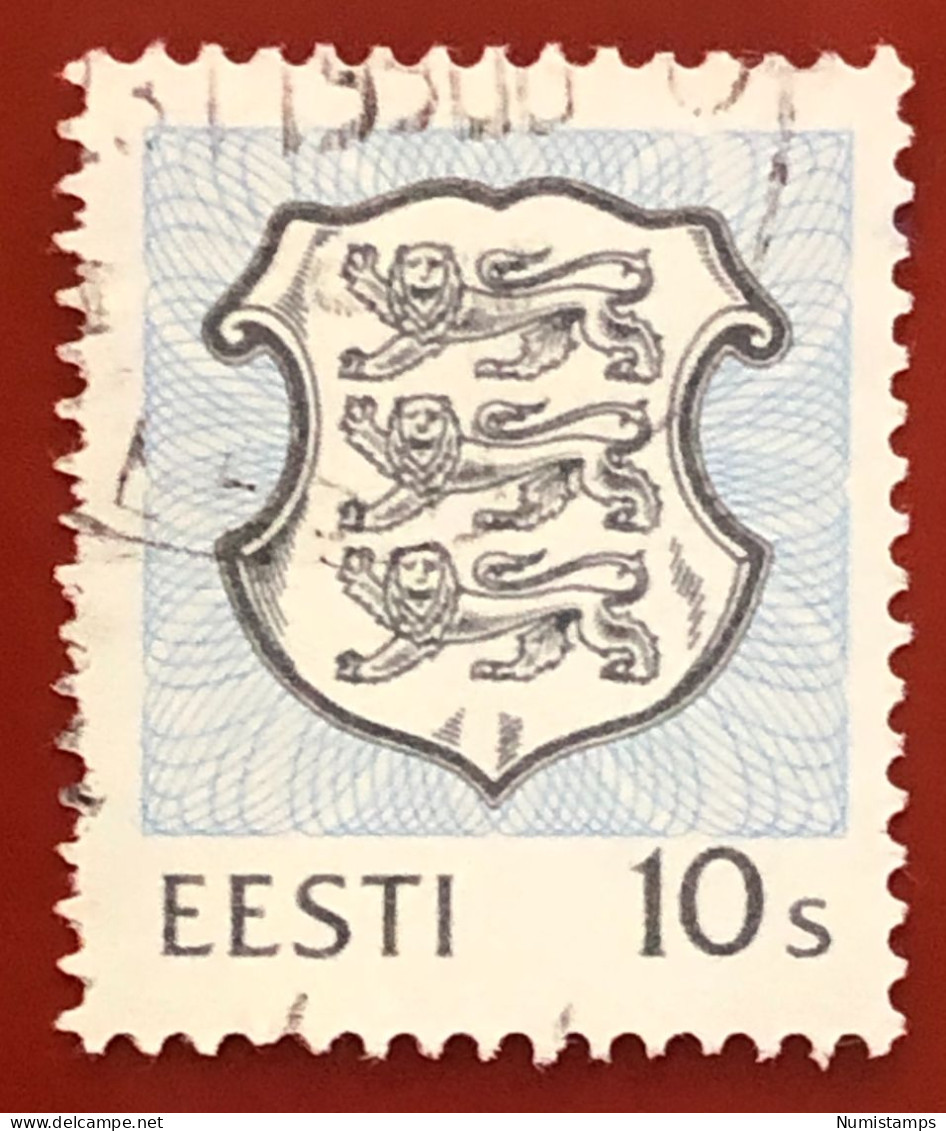 Estonia - Definitive Issue - Coat Of Arms (1993-1998) - Estonia