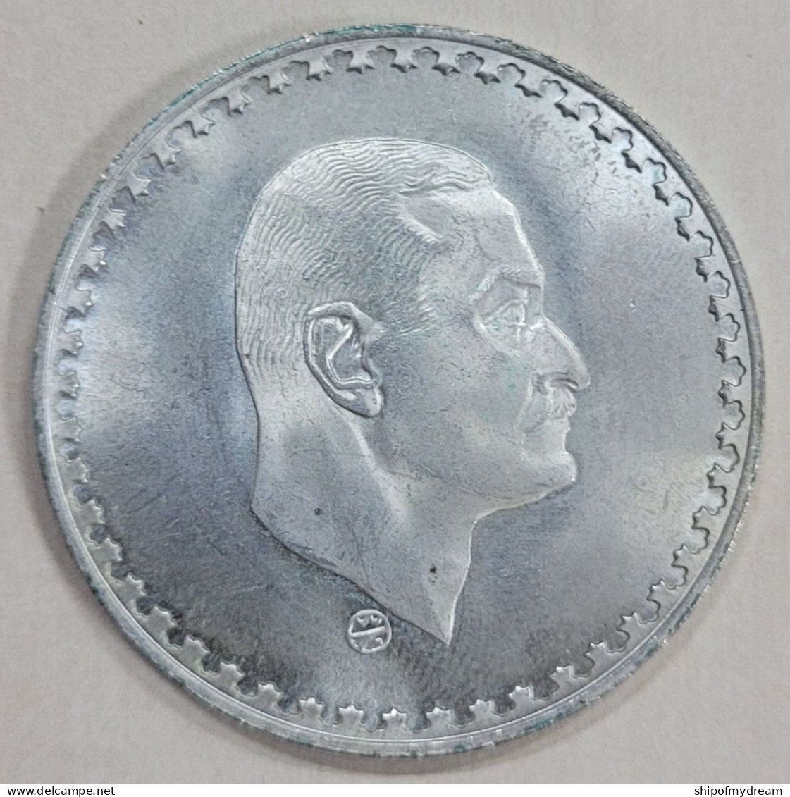 Egypt Silver Pound 1970. KM-425. Nasser - Egypte