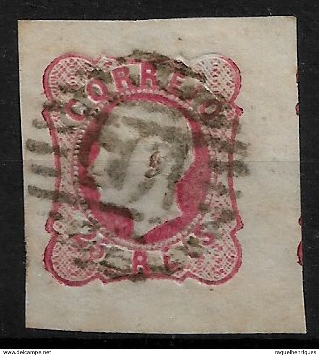 PORTUGAL 1862 D. LUIS I 25R CARIMBO (NP#94-P17-L1) - Oblitérés