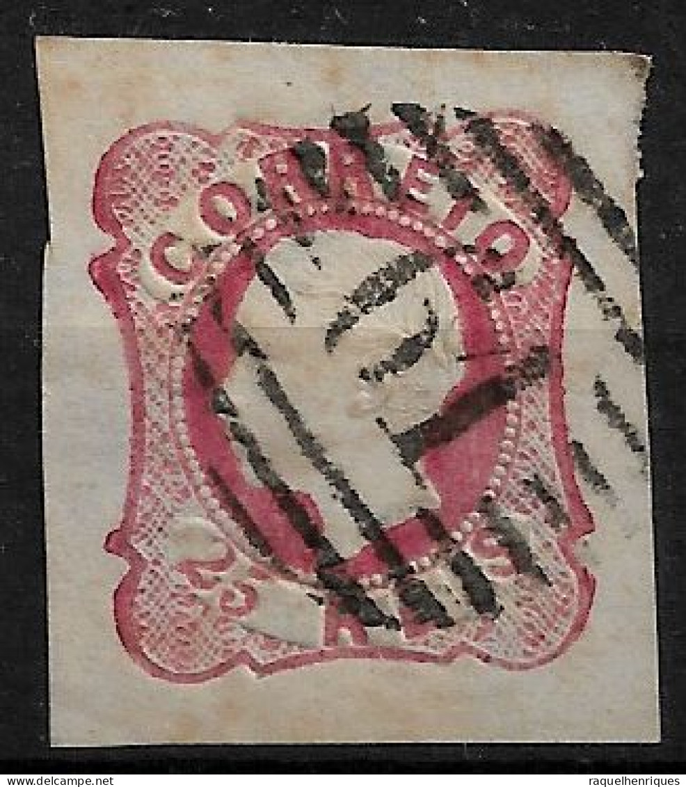 PORTUGAL 1862 D. LUIS I 25R CARIMBO (NP#94-P17-L1) - Oblitérés