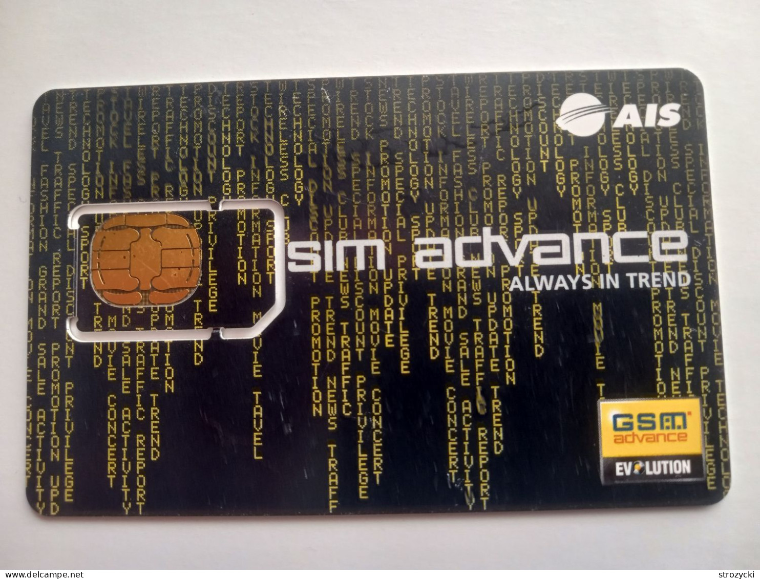 Thailand - AIS (standard SIM) - GSM SIM - Mint - Thailand