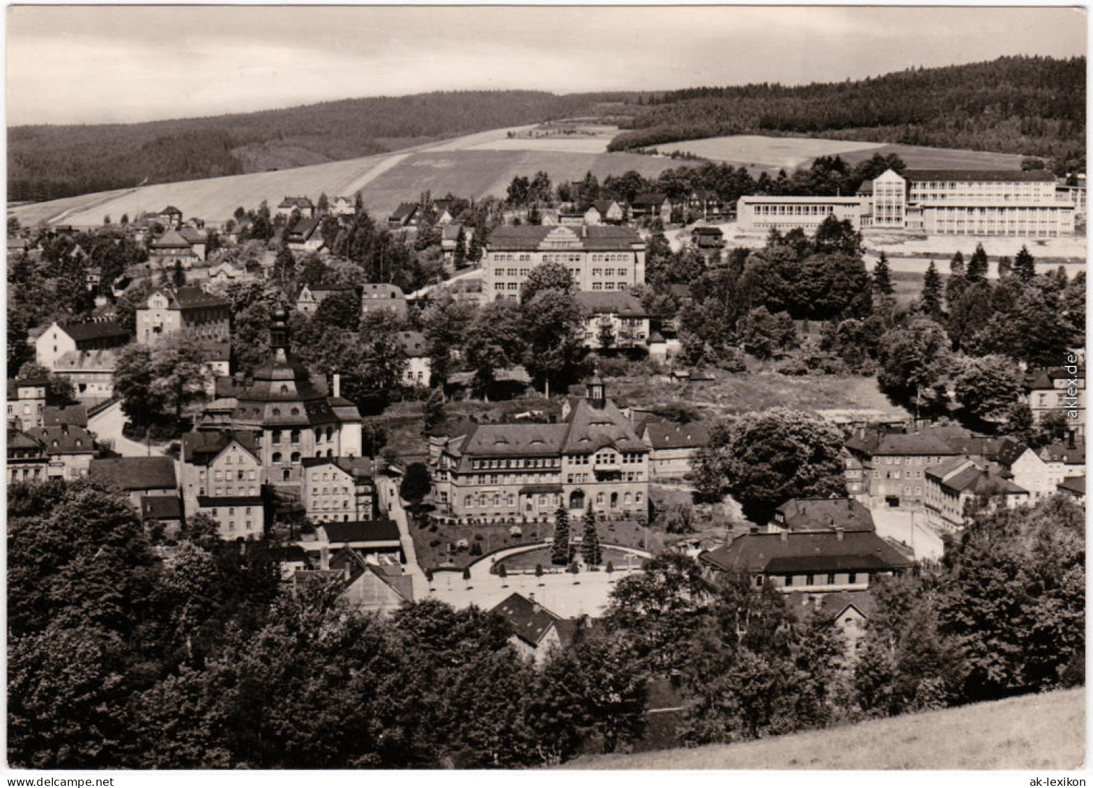 Klingenthal Panorama-Ansicht Foto Ansichtskarte  1965 - Klingenthal