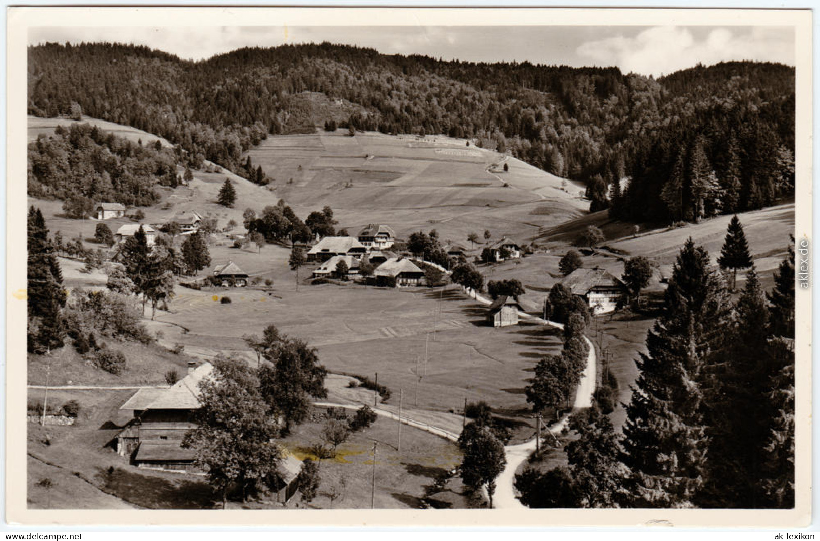 Foto Ansichtskarte Todtmoos Blick Auf Rütte 1934 - Todtmoos