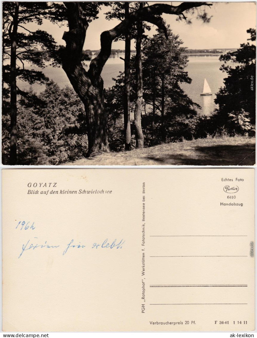 Goyatz Schwielochsee Blick Auf Den Kleinen Schwielochsee 1961 - Goyatz