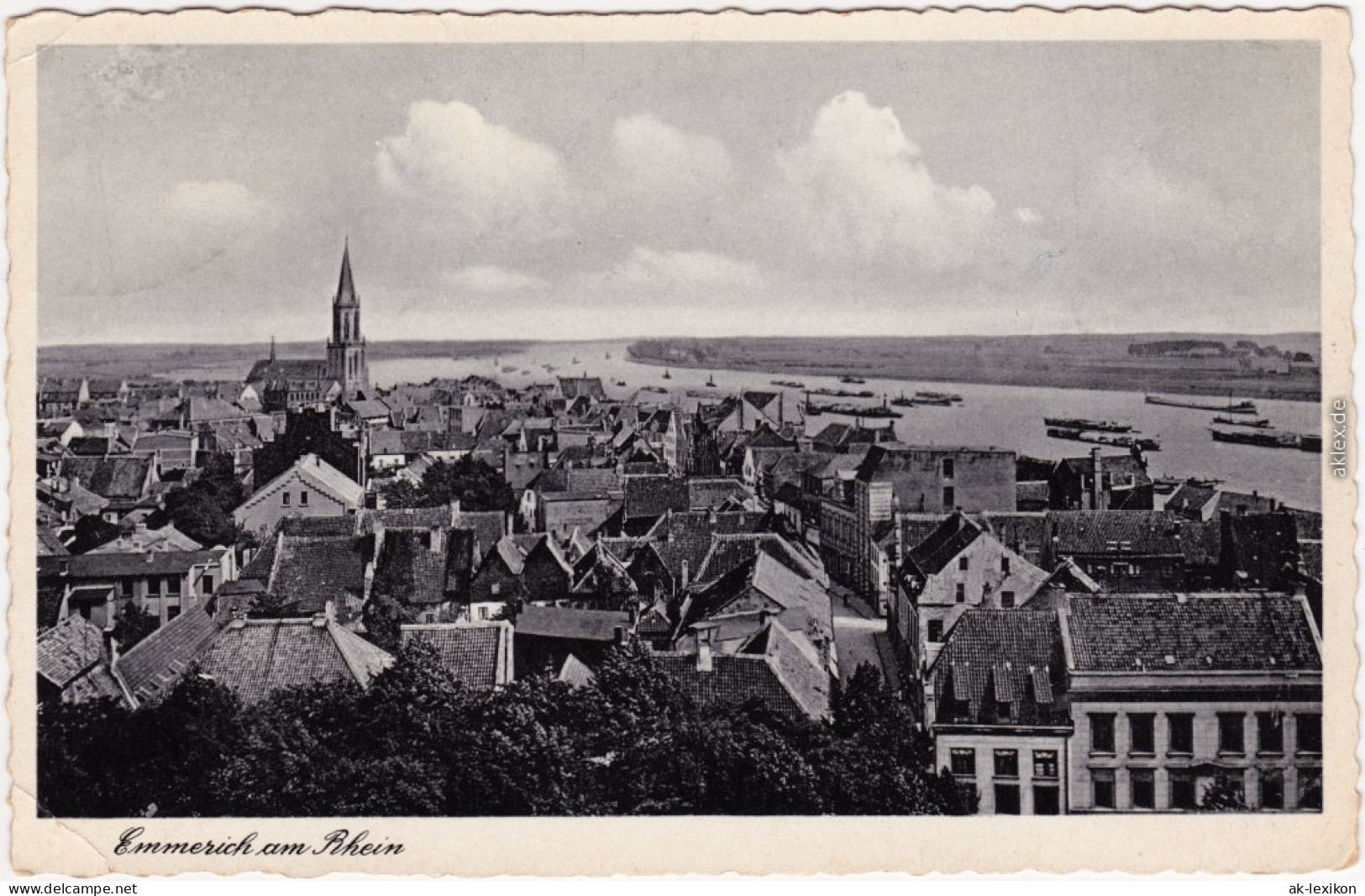 Ansichtskarte Emmerich (Rhein) Panorama-Ansichten 1936 - Emmerich