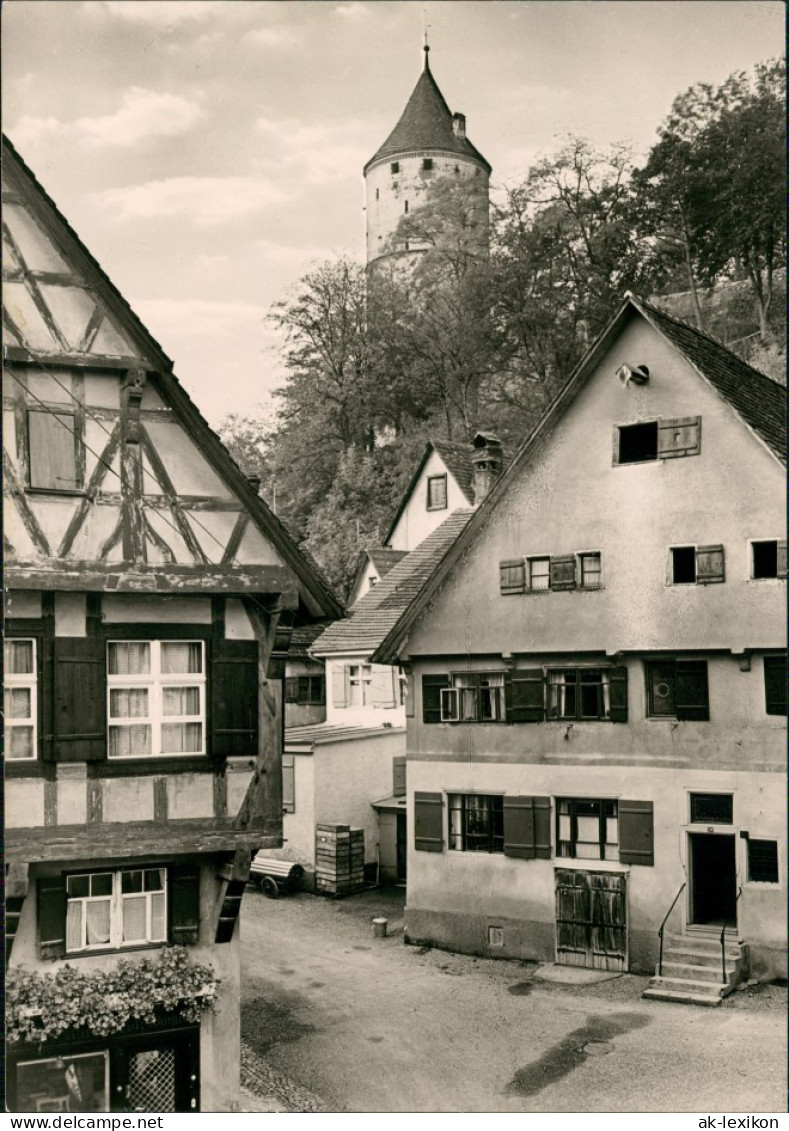 Biberach An Der Riß Wohnhäuser Häuser Partie Am Weberberg 1960 - Biberach