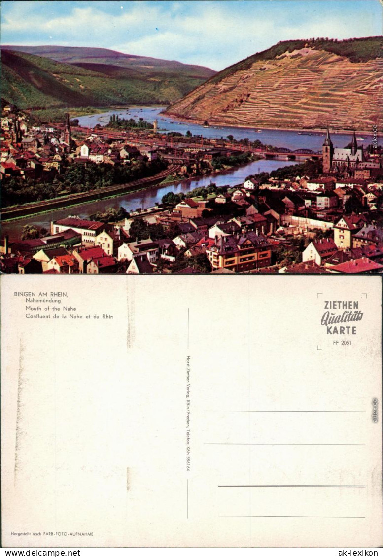 Ansichtskarte Ansichtskarte Bingen Am Rhein Nahemündung 1978 - Bingen