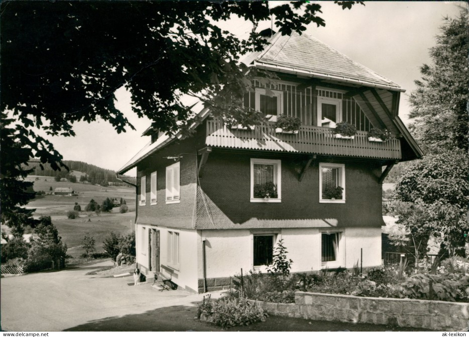 Schluchsee Haus Oberle Fam. Karl Oberle, Schmidtenberg, Unterkunftshaus 1965 - Schluchsee