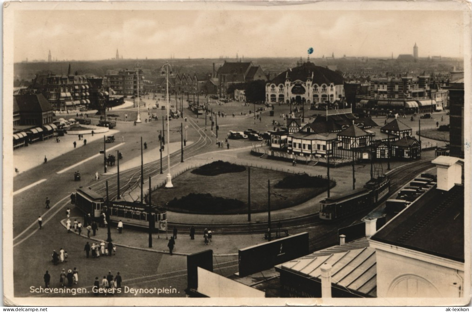 Scheveningen-Den Haag Den Haag Gevers Deynootplein Orts-/Stadtteilansicht 1937 - Scheveningen