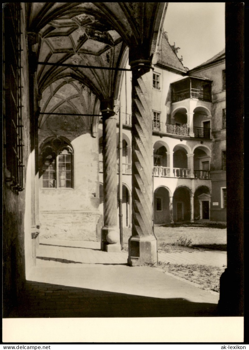 Ansichtskarte Neuburg (Donau) Arkaden Des Westflüges - Schloßhof 1964 - Neuburg