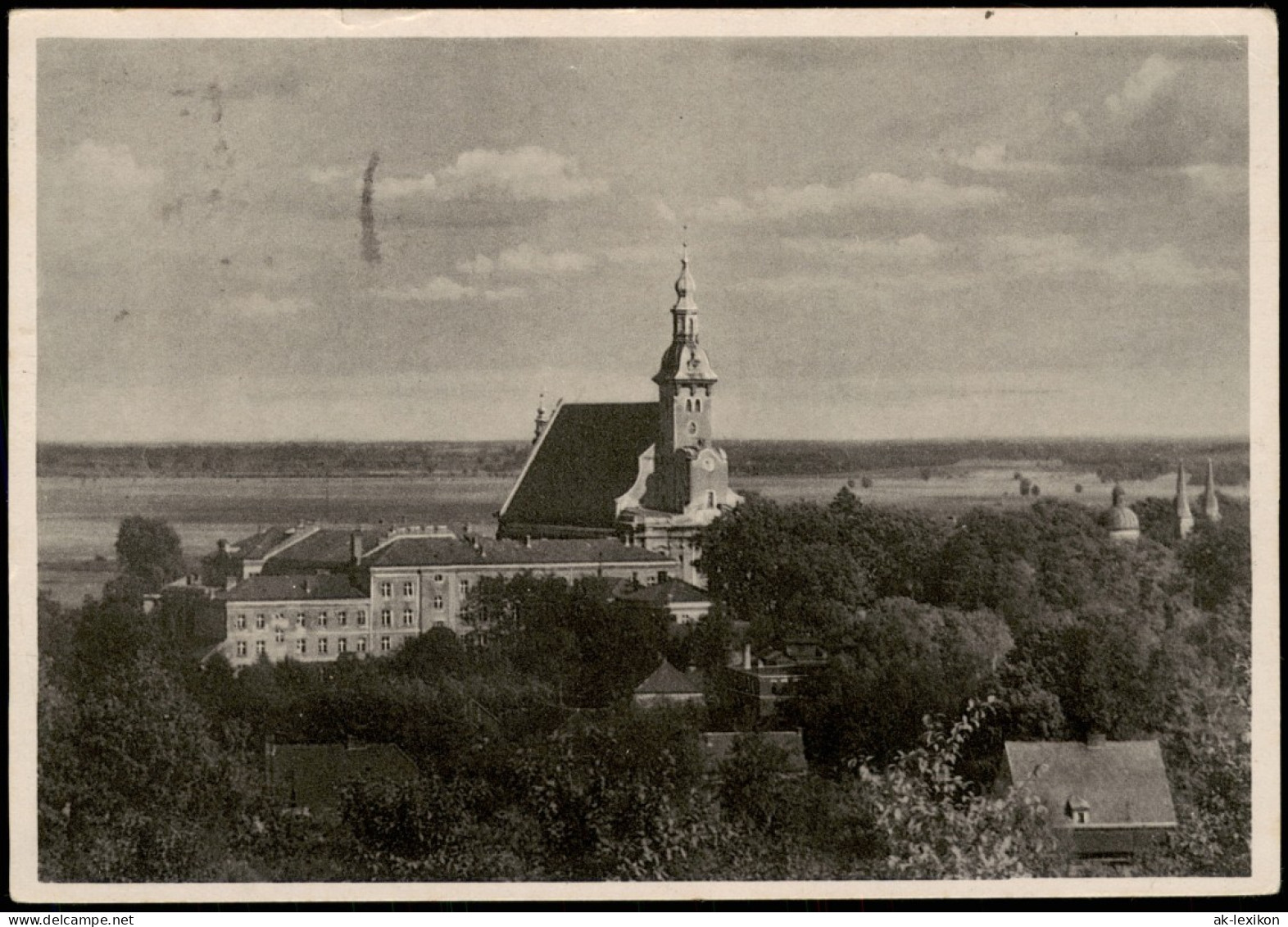 Ansichtskarte Neuzelle Stadt Und Wallfahrtskirche 1957 - Neuzelle