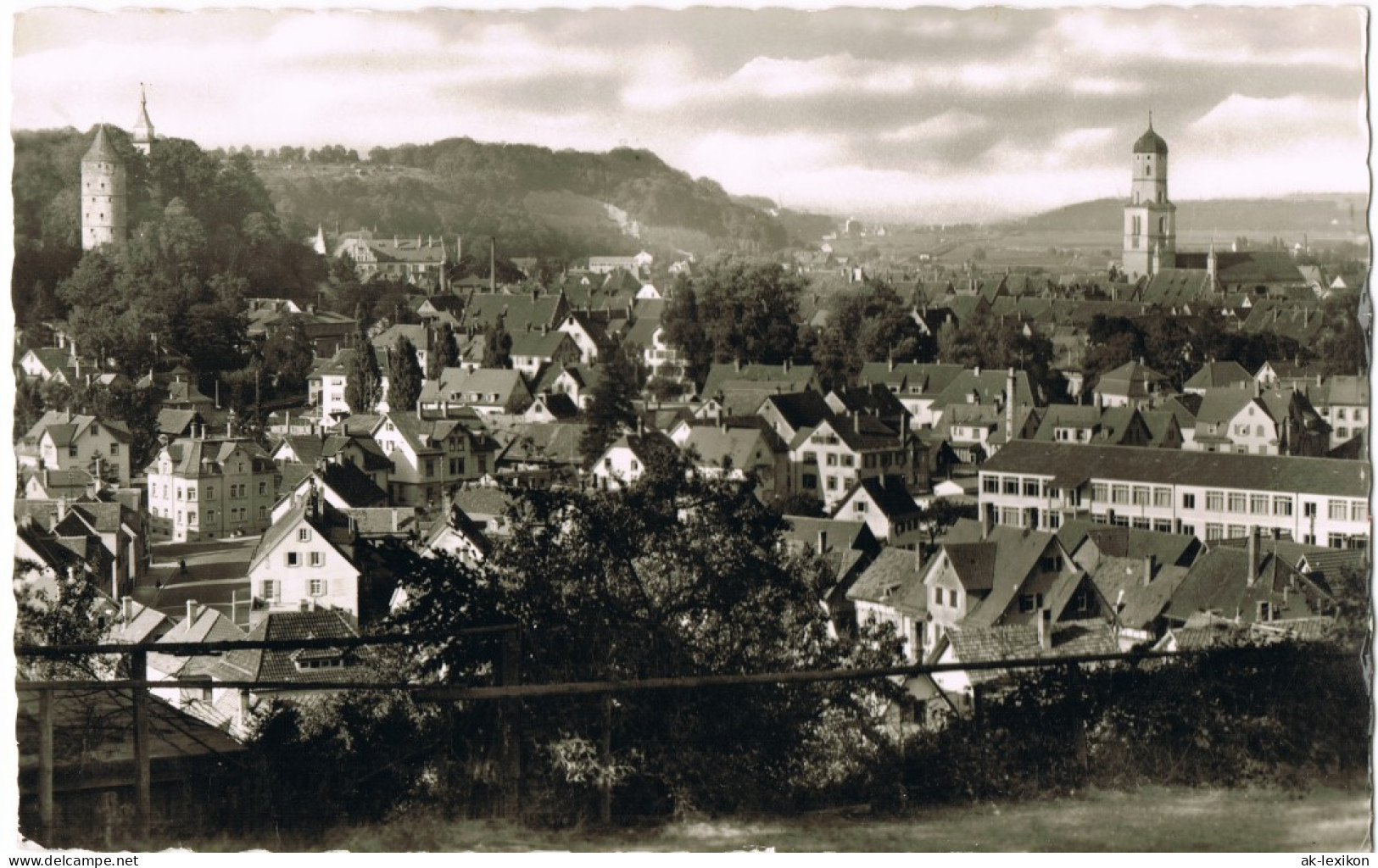 Ansichtskarte Biberach An Der Riß Blick Auf Die Stadt 1971 - Biberach