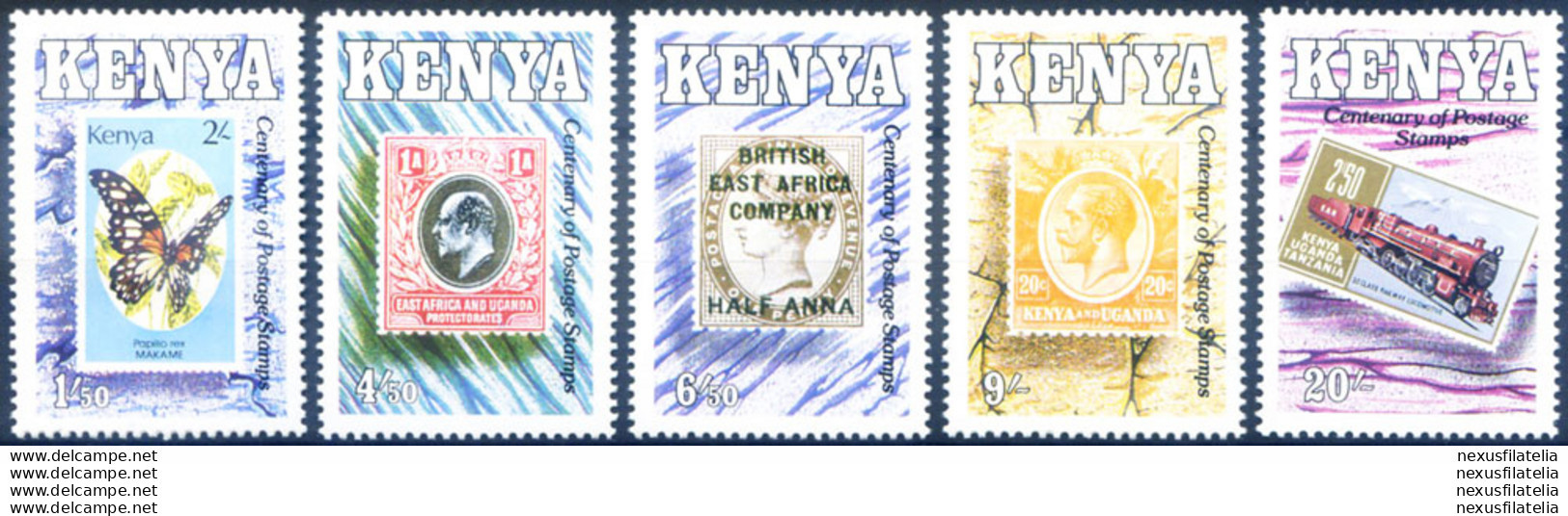 100° Del Francobollo Kenyota 1990. - Kenya (1963-...)