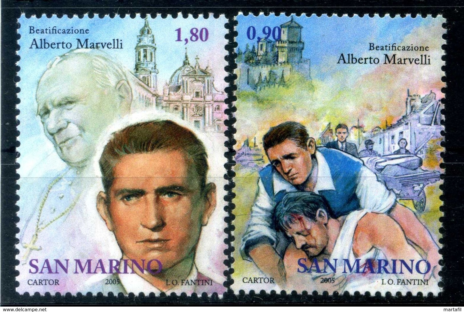 2005 SAN MARINO SERIE COMPLETA MNH ** - Nuevos