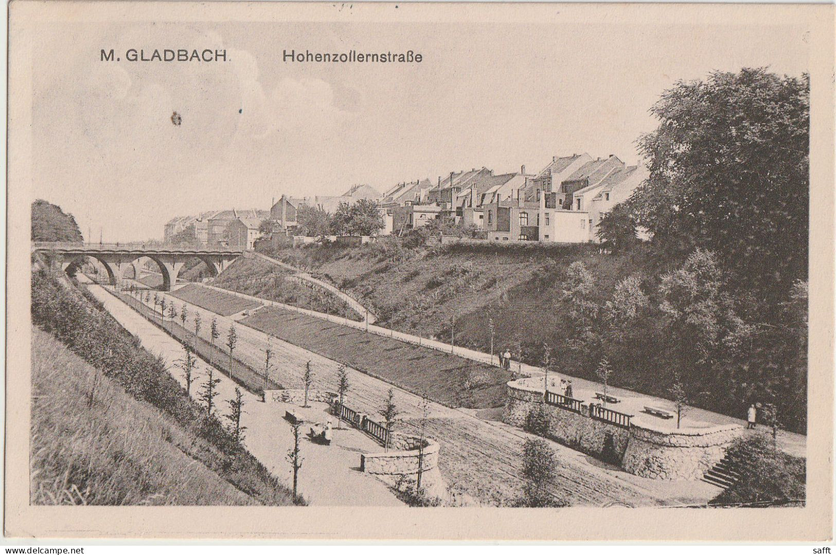 AK Mönchengladbach, Hohenzollernstraße 1911 - Mönchengladbach