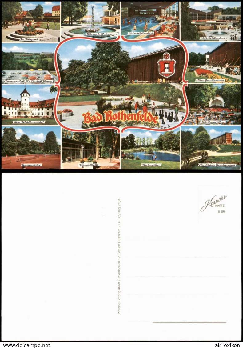 Ansichtskarte Bad Rothenfelde Stadtansichten 1976 - Bad Rothenfelde