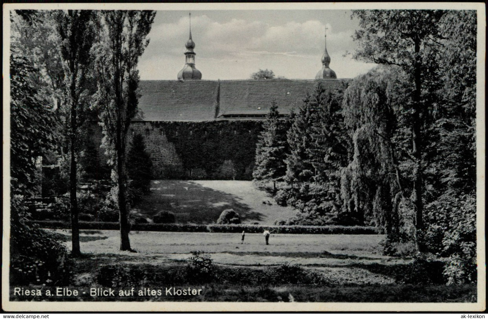 Ansichtskarte Riesa Kloster 1936 - Riesa